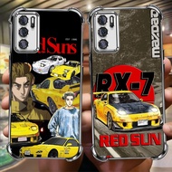D33 Initial D TPU Case for OPPO A74 A16S A95 A54S A16 shockproof