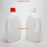 PUTIH 1 Liter Jerry Can with Natural Hdpe Handle / Jerry Can / 1 Liter Jerry Can / Softener Jerry Ca