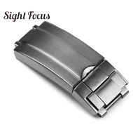 16x9มิลลิเมตรโลหะสแตนเลสล็อคนาฬิกาวงสายหอยนางรมจับมือสำหรับ Rolex เดย์โทนาสำรวจ2 GMT 2 Submariner สา