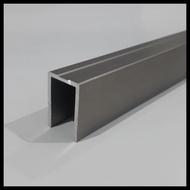 List U Aluminium 12Mm U Channel Cubicle (185Cm - Bronze) Terlaris|Best