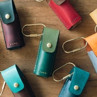 真皮掀蓋酒精噴霧瓶 酒精皮套 W1-066-2