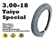 300-18 (3.00-18) TAIYO SPECIAL 6 PLY TUBETYPE LEO TIRE BRANDNEW