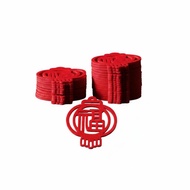 [tenlzsp0bc] Chinese New Year Fu Door Sticker, Mini Red Non-woven, Horse Year, Housewarming, Seasona