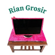 2in1 Headband, Ribbon Tv Cover Size 40, 50inc Plain Tablecloth