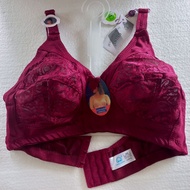 BRA Sister GUINI 500 Cup B (Large) Semi-Transparent Brocade No Foam No Wire 3 Hooks Size 36-44