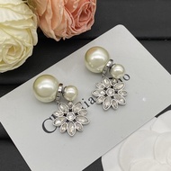 D Home/Di Home 26P Gourd Daisy Earrings Female CD Letter Light Luxury Trendy Style Classy Earrings 9