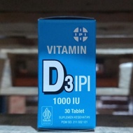 IPI Vitamin D3 1000 iu contents 30 tablet