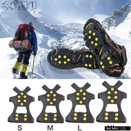 SIMULR Ice Claw, Spike Universal Ice Gripper Spike,  Anti-Slip 10 Teeth Shoes Crampons For Shoes