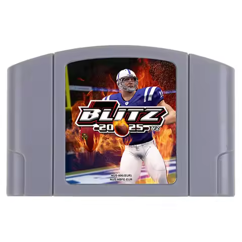 64Bit Cartridge BLITZ 2025 V2 - EUR PAL (English Version!! )