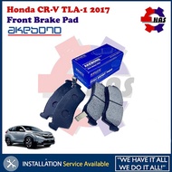 Honda CR-V TLA-1 AKEBONO FRONT BRAKE PAD