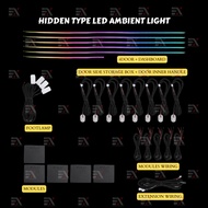 CAR INTERIOR AMBIENT LIGHT - HIDDEN TYPE