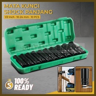 MATA Long Impact Socket Socket Wrench Impact Socket Extension 1/ 2 8-41mm Socket Wrench/