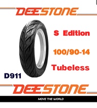 ยางนอกขอบ14 Deestone 100/90-14 D911 TL ไม่ใช้ยางใน