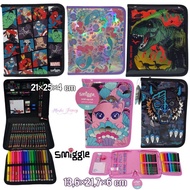 Smiggle Midi Zip Kit Stationary Gift Set Mermaid/Pencil Case Set Smiggle Cat/Stationery Set Smiggle Marvel Spiderman Disney/Pencil Case Dino Jurassic Park/ Stationery Set Smiggle Kids And Boys