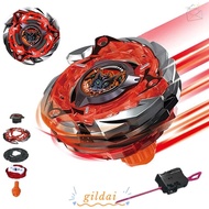GILDAI Beyblade X Battle Gyro, CX-08-01 Hellhound Flame W 5-80WB Beys, With Launcher Alloy Spinning 