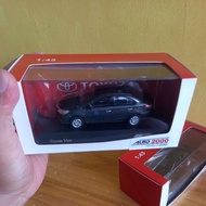 Toyota vios Gray Car diecast