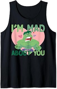Hulk I'm Mad About You Valentine Card Tank Top
