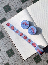 星之卡比 幾何圖形 和紙膠帶