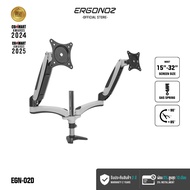 ERGONOZ ขาตั้งจอคอม  แขนจับจอ  ขาตั้งจอ  ขาตั้งจอคอมพิวเตอร์ Monitor  Arm  รองรับหน้าจอ 17-32นิ้ว