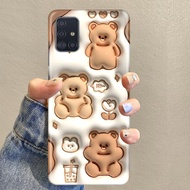 Cassing Samsung Galaxy A51 - Gambar Kartun Lucu Hardcase Lucu Imut - Case Handphone - Hard case - Ca