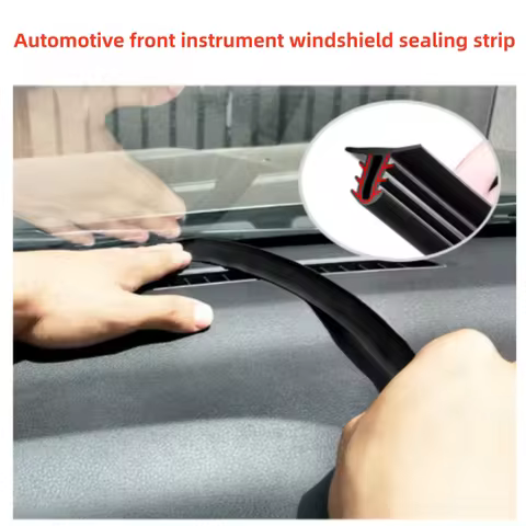 1.6M Car Dashboard Edges Gap Sound Seal Strip For Volkswagen Tiguan Touareg Scirocco VW Polo sedan G