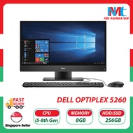 Dell OptiPlex 5260 All-in-One Desktop PC (Intel Core i5-8400/ 8th Gen/ 8GB RAM / 256GB SSD DRIVE/ 23" UHD / Windows 10