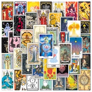 Waterproof Sticker [Tarot Card] 50 Sheets Luggage Refrigerator Laptop Mobile Phone Car Hard Hat