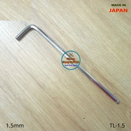 Japanese Eight L-shaped ball head hexagon TL-1.5, TL-2, TL-2.5, TL-3, TL-4, TL-5, TL-6, TL-8, TL-10