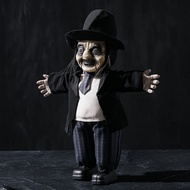 Doll with Textile Clothing Spooky Decorative Doll Character Figurine Freestanding for Decorators, Ha