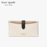 KATE SPADE NEW YORK HUDSON COLORBLOCKED BIFOLD WALLET KA468 กระเป๋าสตางค์ใบยาว