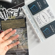 [48H Shipping] Z`Z` Frosted Semi-Transparent Star-Chasing Card Album Mushroom Buckle Photo Album3.5I