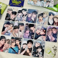  14PCS Korean Virtual Idol Photocard Set - BL Manga Character Laser LOMO Cards Perfect Gift for Com