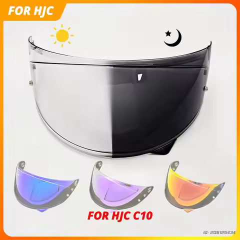 Motorcycle Helmet Face Shield Visor Replacement For HJC C10 Motorbike Accessories Helmet Lens Dustpr