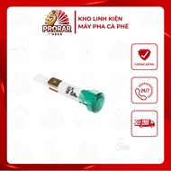 Faema coffee maker blue round LED light