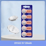 Sony CR1632 3V Button Battery For Watch Car Remote Key Remote Scale Lithium Coin Battery