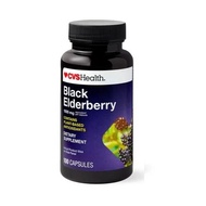 CVS Health Black Elderberry nutritional food 100 capsules for adults from the US