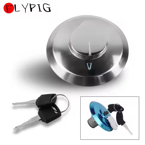 Motorcycle Gas Cap Fuel Tank Cap Lock for Honda CB650 CB750 CB750C 900 1000 GL500 650 CM250 400 450