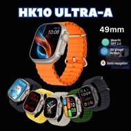 HK10 ULTRA-A Multifunction Smartwatch NFC Chat GPT Alipay 49mm AMOLED 3D Watch Health&Sport Monitor 