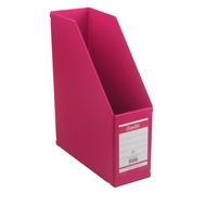 Bantex Magazine File (Box File) 10cm Folio Pink #4011 19