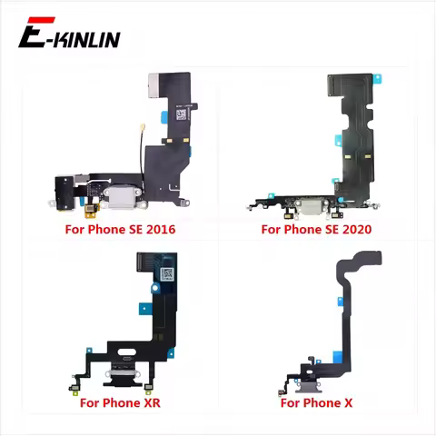 Charger Plug USB Dock Connector Charging Port Flex Cable For iPhone X XS Max XR SE 2020 SE1 SE2 Repa