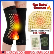 💥1 Pair💥 Infrared Therapy Knee Guard Sarung Stokin Stoking Pendakap Lutut Kaki Berhaba Herbal Terapi Sakit Panas Sukan