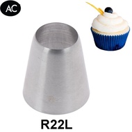 AC  R22L Round Piping Tip Decorating Nozzle Pastry Tips Fondant Cake Pastry Tool yan