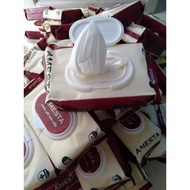 Pack Of 120 Sheets Of Amesta 3-Layer Non-Alcoholic Wet Tissue Safe For Skin