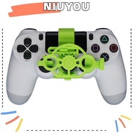 NIUYOU Controller Auxiliary Wheel, Universal DIY Game Steering Wheel, Supplies Gaming Racing Game Steering Wheel for PS4/Playstation 4