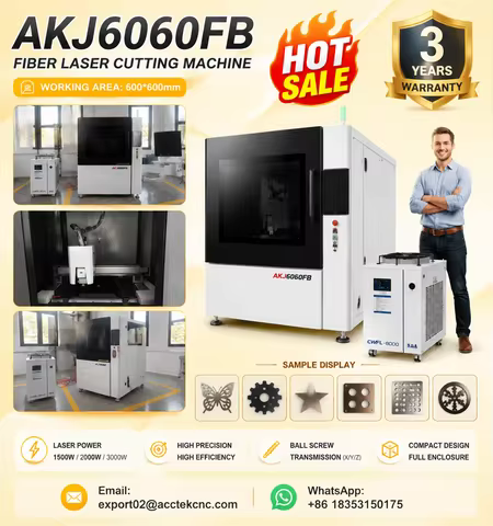 Full Cover CNC Fiber Laser Machine 6060 Size 1500w 2000w CNC Steel Metal Jewelry Fiber Laser Cutter 
