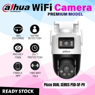 Dahua CCTV Picoo Dual Series 5+5MP Outdoor Wi-Fi Dual-Lens Pan & Tilt Camera P5D-5F-PV