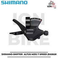 Right Shifter 7 Speed Shimano Altus M315 M-315 Original 7sp Sp Separate Handle Mountain Bike MTB Fol