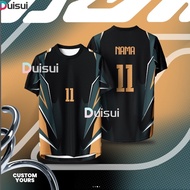 retro collar Futsal Futsal Football baju jersey custom name baju lelaki Thailand Viral Jersey Breath
