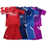 【SFS】 2025-26 Aberdeen Jersey Football Soccer Jersey Kid and Adult  Kit（Top+shorts）