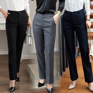 straight cut pants straight cut pants women women pants Seluar sut profesional seluar kerja wanita s